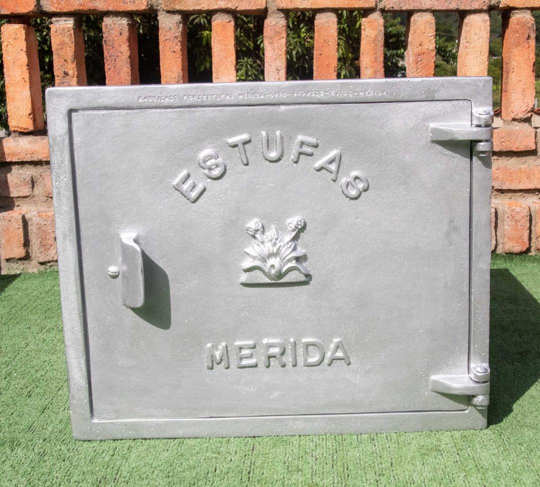 Puerta de horno en aluminio fundido